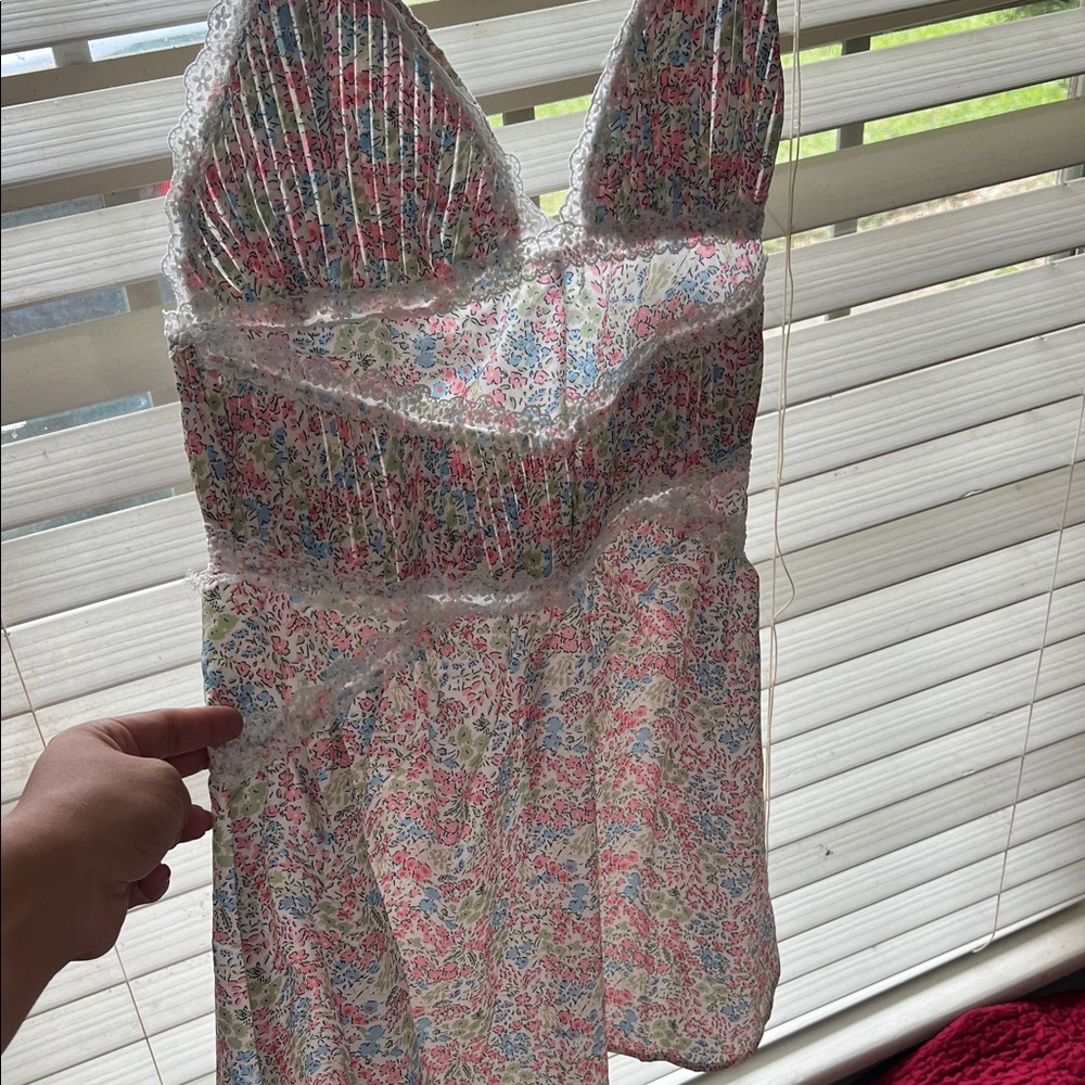 Floral mini dress One Piece